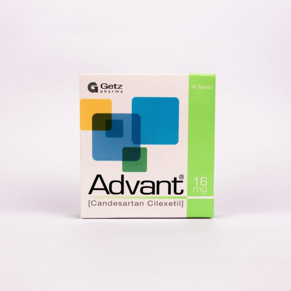 Advant 16 mg Tablets (Candesartan Cilexetil) – Anti-Hypertensive