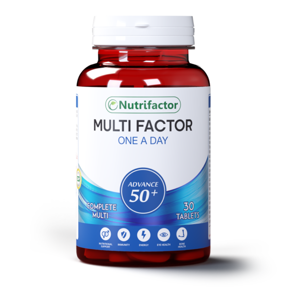 Nutrifactor Multifactor: Advanced Daily Multivitamin & Mineral Complex